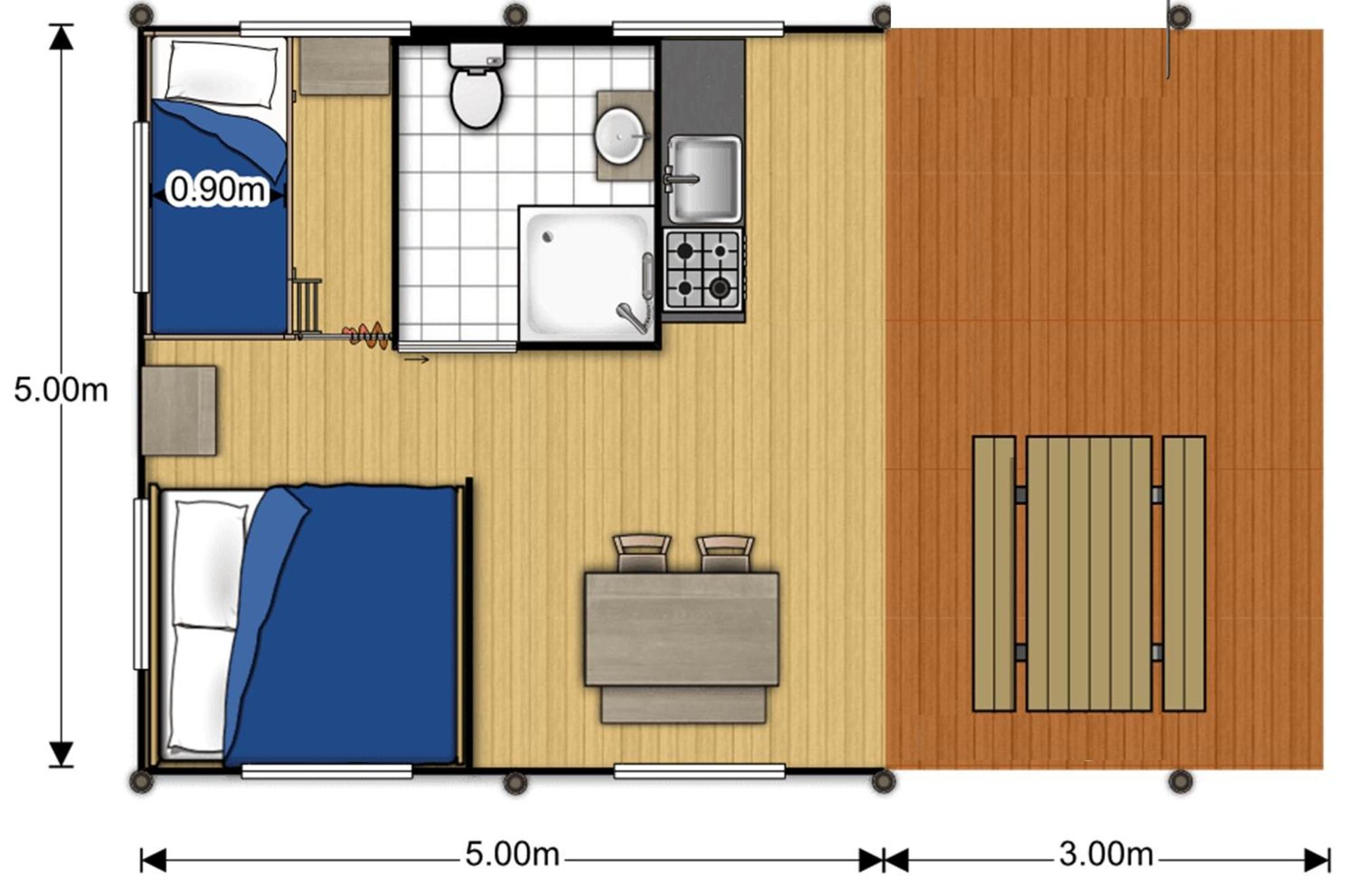 Luxe Safaritenten Petit013 - Nieuw Tilburg Værelse billede
